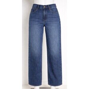 J.Crew 90s Vintage Baggy Jeans Womens 28 High Rise Straight Leg Blue Denim